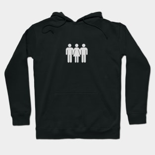 Throuple | Bisexual | Polyamory | Triad Hoodie